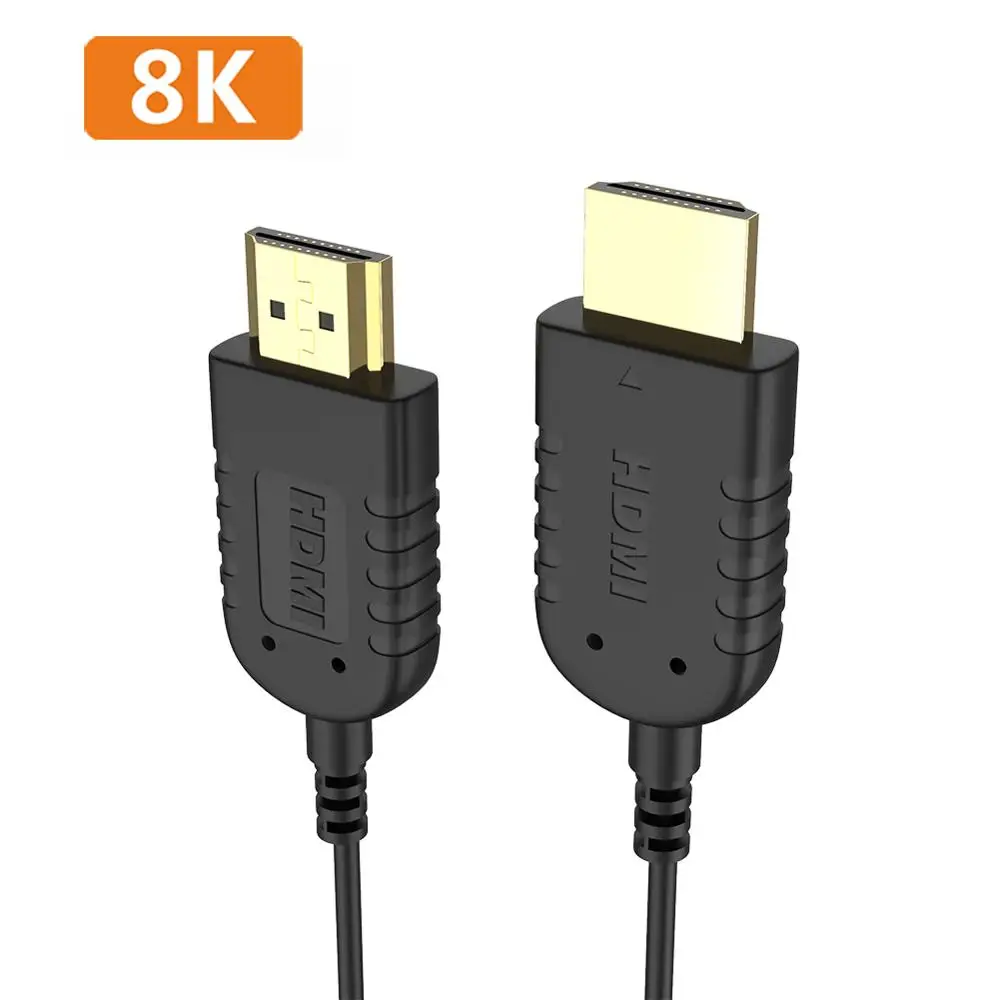 FOINNEX ультратонкий HDMI кабель 6 5 футов 4K супер гибкий тонкий самые тонкие кабели для