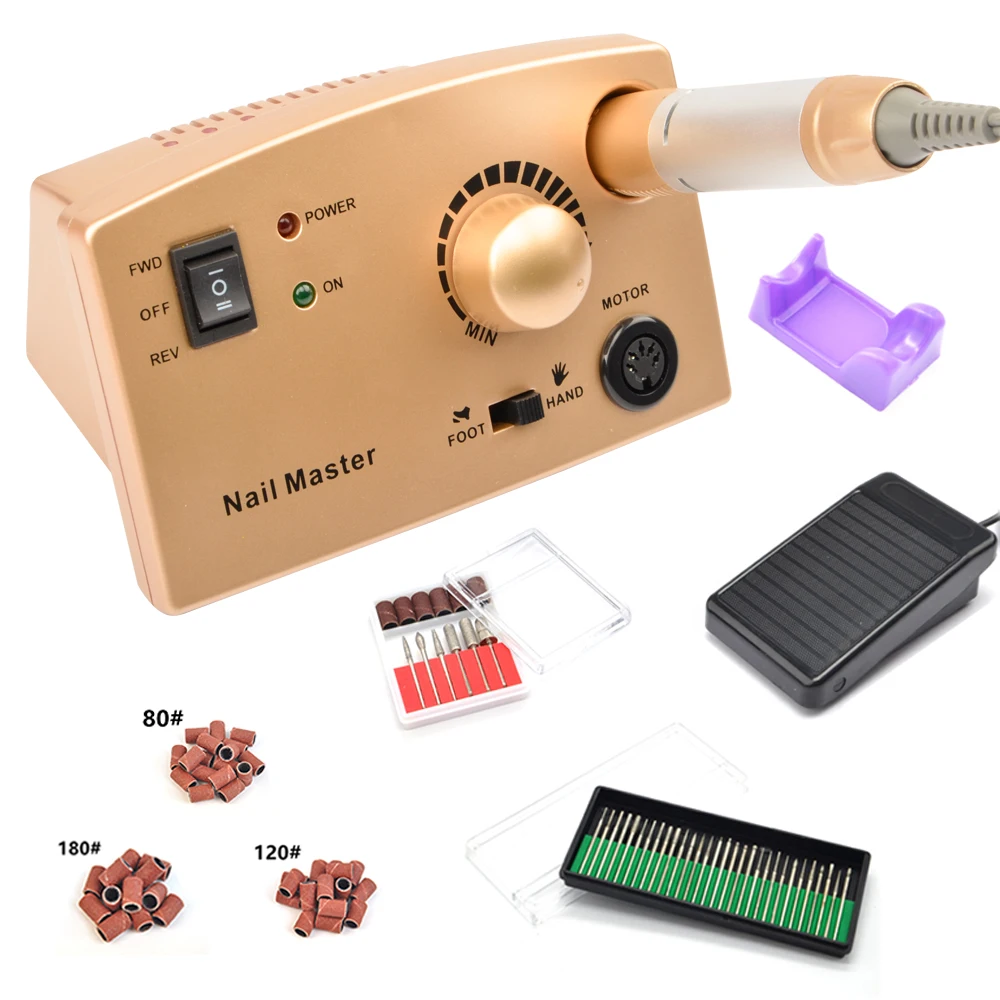 Машина для профессионального маникюра и педикюра 35 000 об/мин электрический