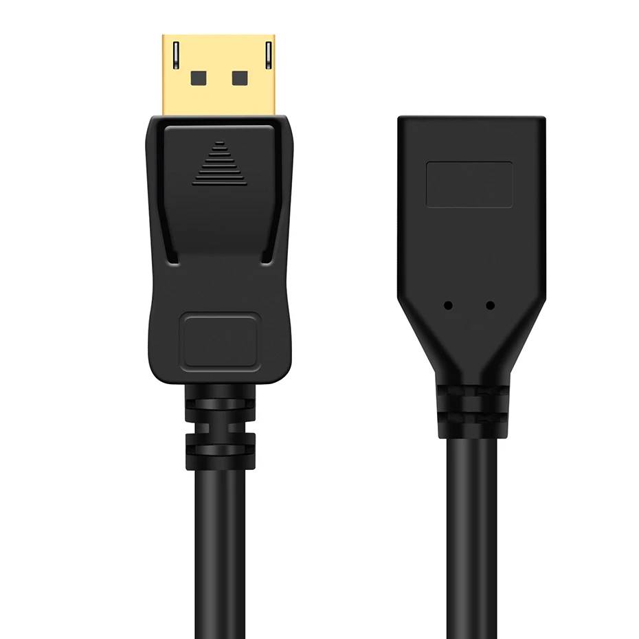 4K Displayport Удлинительный кабель штекер гнездо DP удлинитель Displaport 1 2 до 144