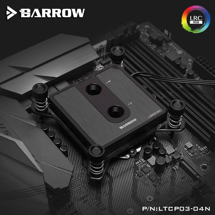 Барроу cpu блок для Intel LGA-115X rc2.0 5V 3Pin D-RGB высокой плотности струи микро-Водный водяного охлаждения Новое поступление LTCP03-04N