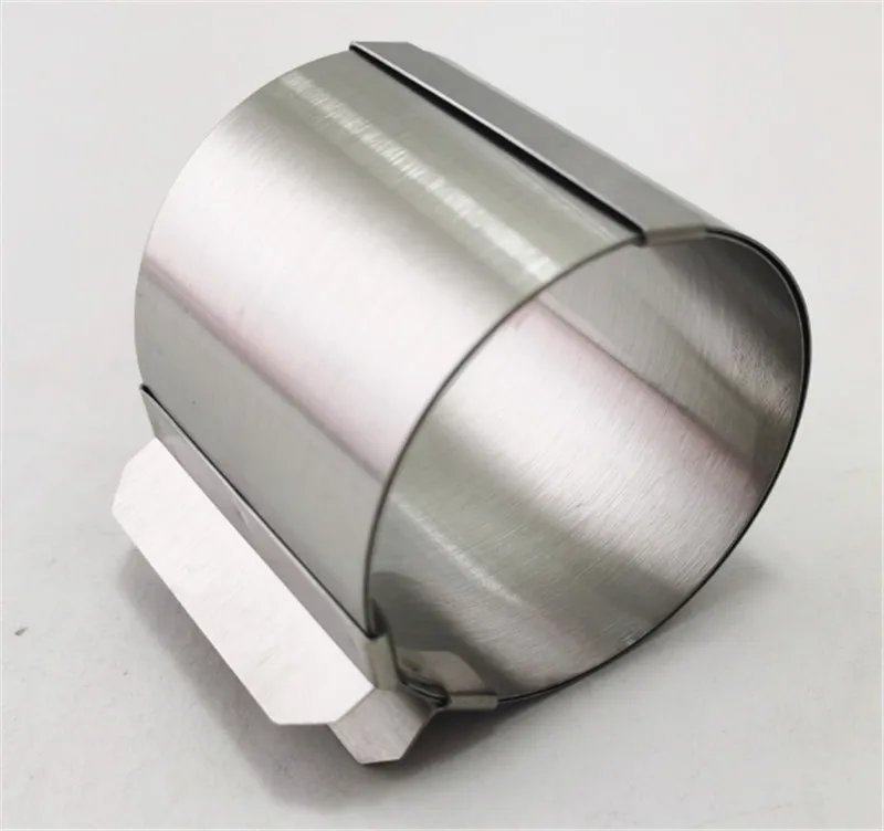 4-дюймовый выдвижной Нержавеющая сталь круг мусс кольцо выпечки набор