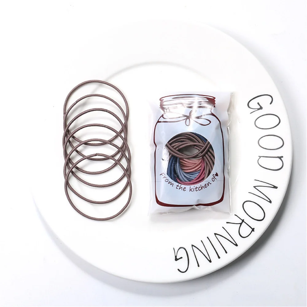 20 звёзд простая Базовая нейлоновая резинка для волос высокоэластичная бесшовная