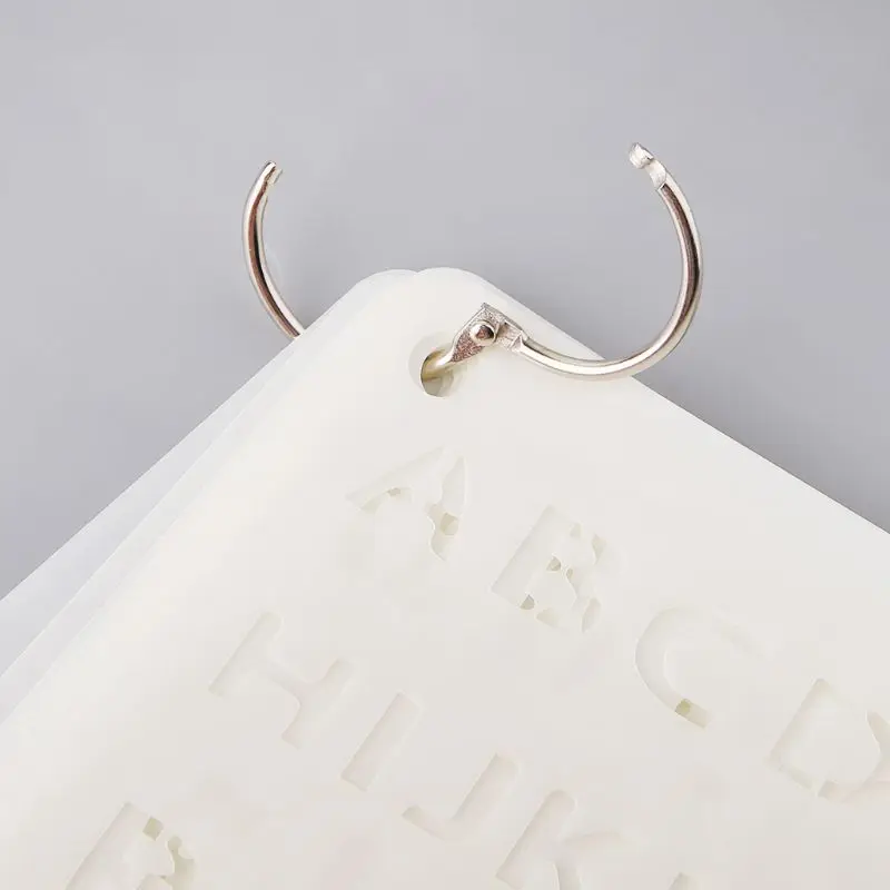 

12Pcs 12Pcs Kids English Letters Drawing Molds Plastic Children Painting Stencils DIY Paper Art Craft Card Label Scrapbook Toy