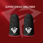 Напальчники для игр PUBG, 1 пара, дышащие, с защитой от пота, Нескользящие, для мобильных игр