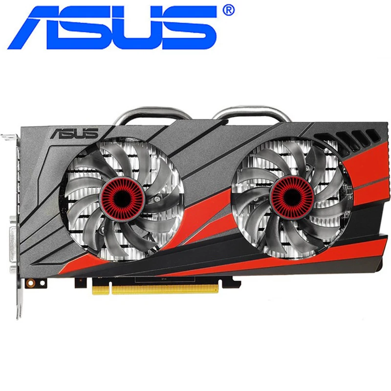 Видеокарта ASUS GTX 960 бывшая в употреблении 128 битные видеокарты с памятью GDDR5 2 ГБ