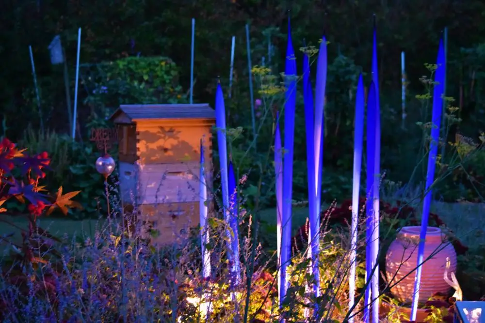 Домашний сад лес деко муранское стекло трости ручная работа выдувное Большая