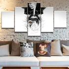 Художественные настенные постеры 5 шт., аниме Токийский гулз, современный плакат, украшение для дома, гостиной, кровати, комнаты, столовой, роспись