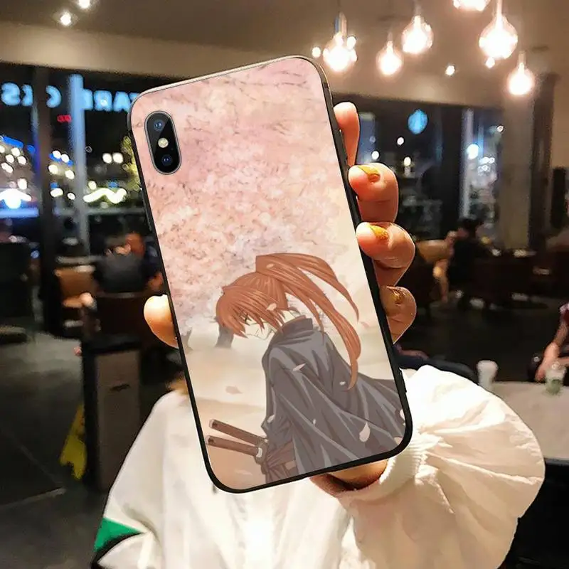

Anime Rurouni Kenshin japan Manga Phone Case for iPhone 11 12 pro XS MAX 8 7 6 6S Plus X 5S SE 2020 XR
