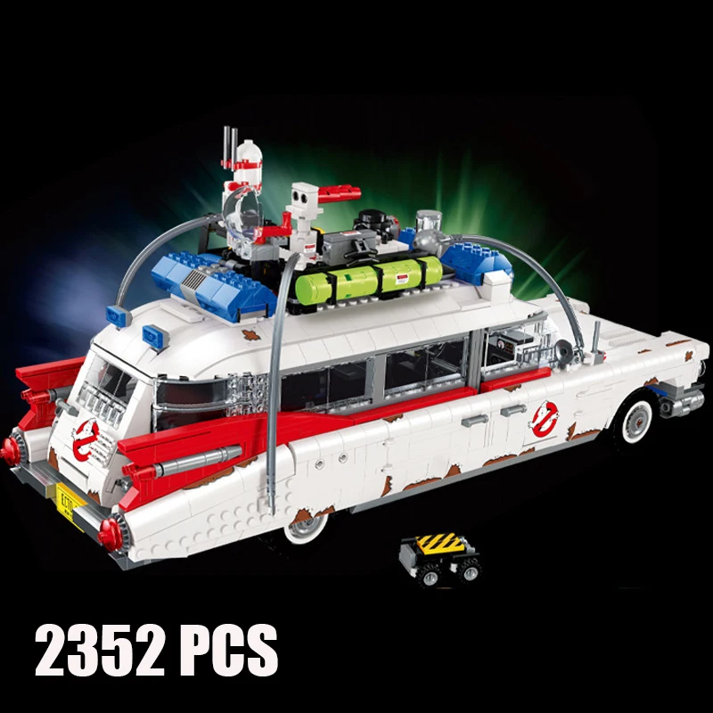

In Stock Ghostbusters Ecto-1 10274 Building Blocks Brick Toys Building Block Toy Christmas Gift