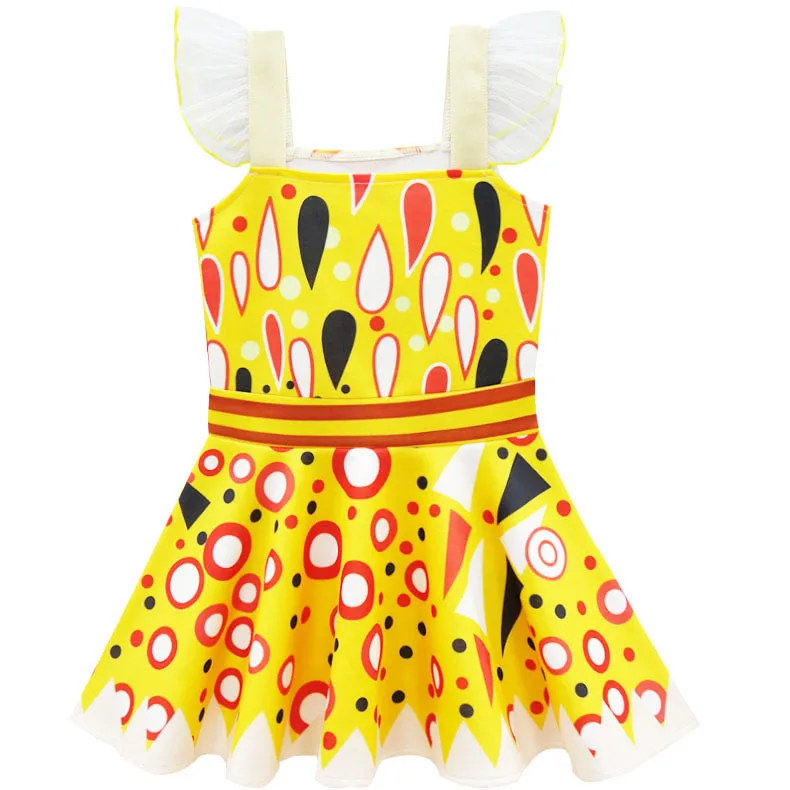 Новый костюм для девочек Миа и я Детское платье-пачка штаны костюмированной