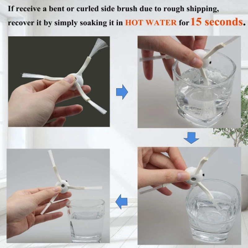 

Roborock S4 S5 S6 E20 E25 E35 S50 Accessory Kit for Xiaomi Mi Mijia Robot Vacuum Cleaner, 24 Replaceable Parts