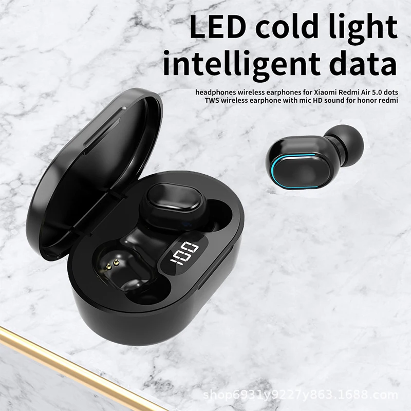 Беспроводные наушники TWS E7S спортивные водонепроницаемые 5 0 Blurtooth Hi-Fi