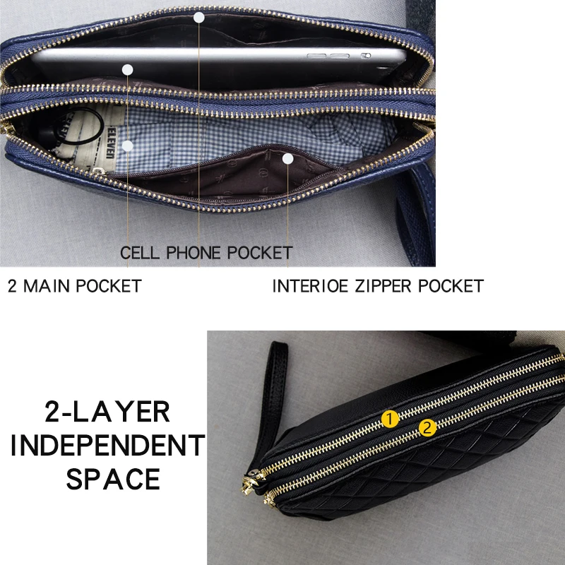 small genuine leather shoulder bag Cow Leather high quality crossbody day clutches | Багаж и сумки