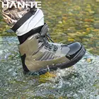 Мужские быстросохнущие ботинки HANITE с войлочной подошвой, Нескользящие ботинки для рыбалки