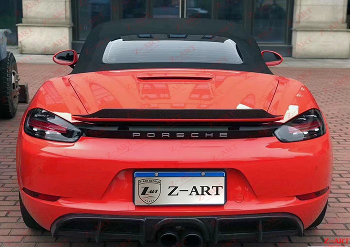 Оригинальный Z ART углеродное волокно тюнинг пакет для Porsche Boxter cayman из циркониевого