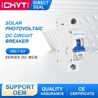 ichyti nbl7 63 1p dc 300v din rail solar energy mini circuit breaker photovoltaic 63a mcb for pv system