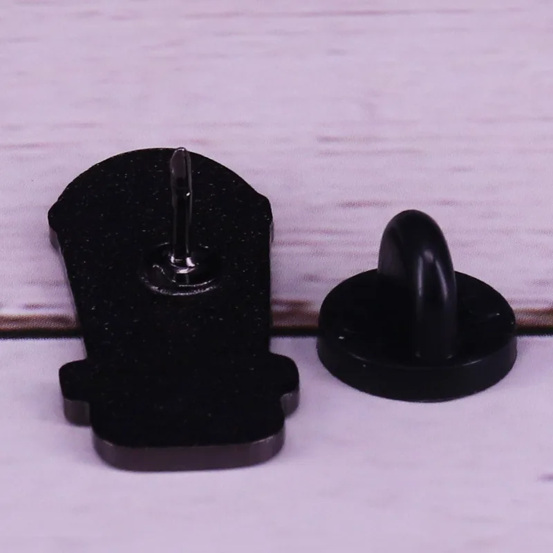 Эмалированная брошь с изображением черепа Барта скейтборда Спрингфилда лучшей