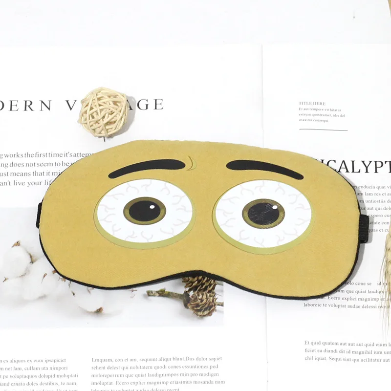 1 шт. мультяшный Милый хлопковый чехол для глаз маска сна креативный пластырь