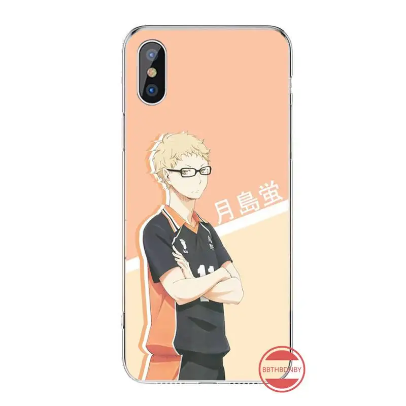 

tsukishima kei Haikyuu anime series Phone Case For iphone 12 5 5s 5c se 6 6s 7 8 plus x xs xr 11 pro max