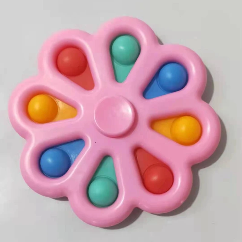 1 шт. мультфильм насекомое фиджет Спиннер детские игрушки ABS красочный гироскоп