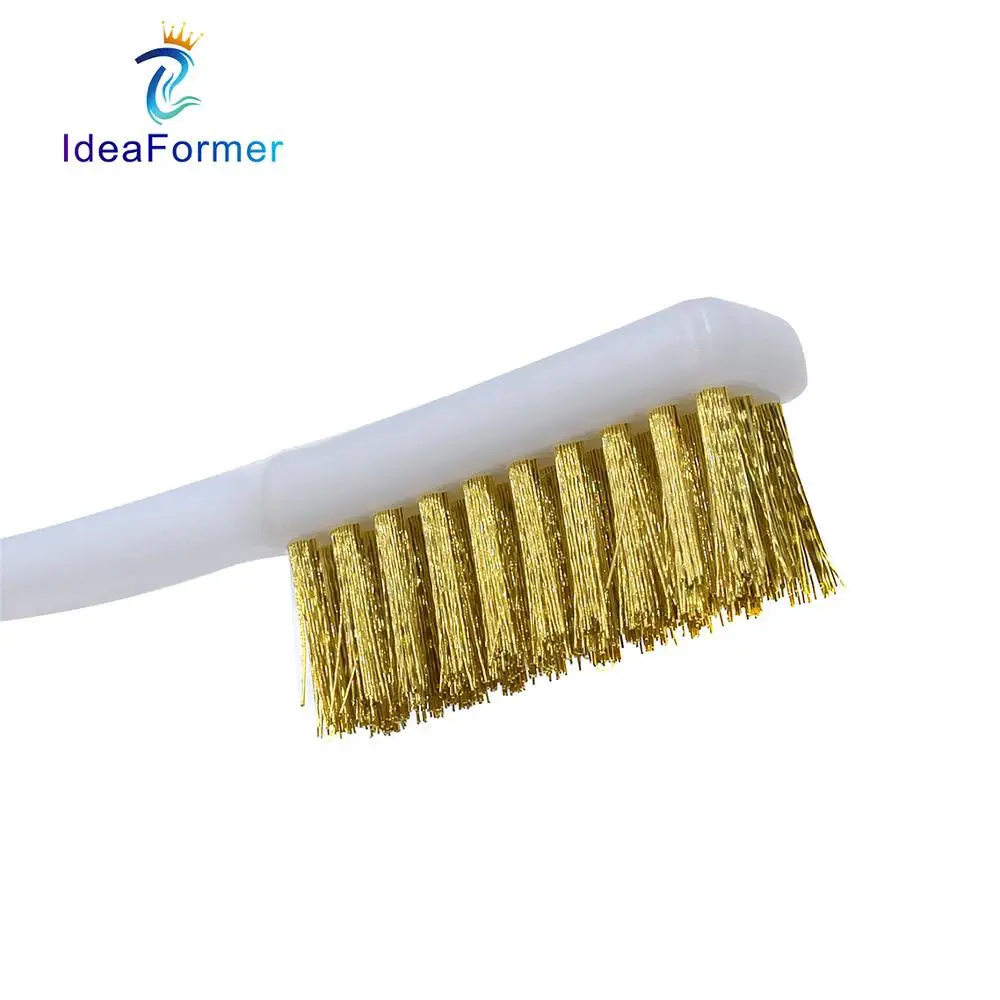 3D принтер инструмент для очистки медной проволоки зубная щетка медная ручка