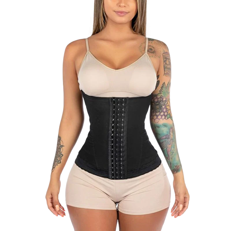 Женский корсет повседневный тренировочный для талии черный послеродовой пояс