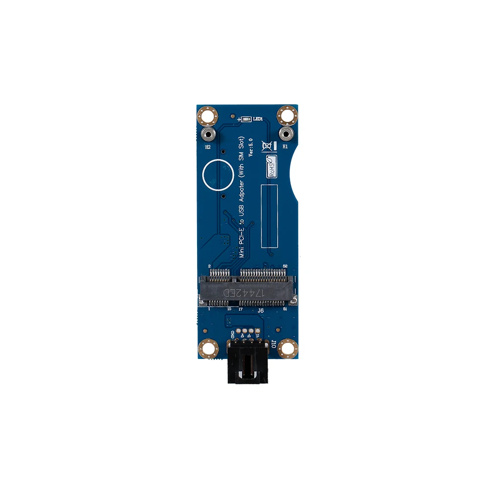 Новый мини адаптер PCI E на USB с слотом для SIM карты тестовый преобразователь WWAN
