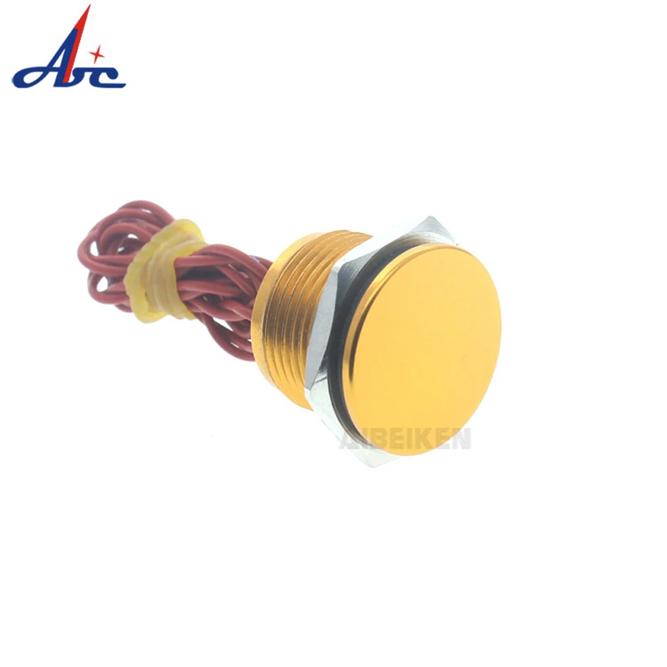 PS005 16 мм плоская головка мгновенного действия натуральный анодированный