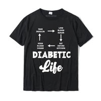 funny diabetic type awareness gift t shirt autumn cotton men tops shirt family rife top t shirts