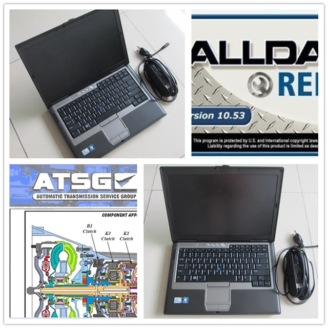 

Auto Repair Software Alldata V10.53 Data Base ATSG M 2015 3 in 1TB HDD install in Second Hand Computer D630 Laptop 4gb RAM