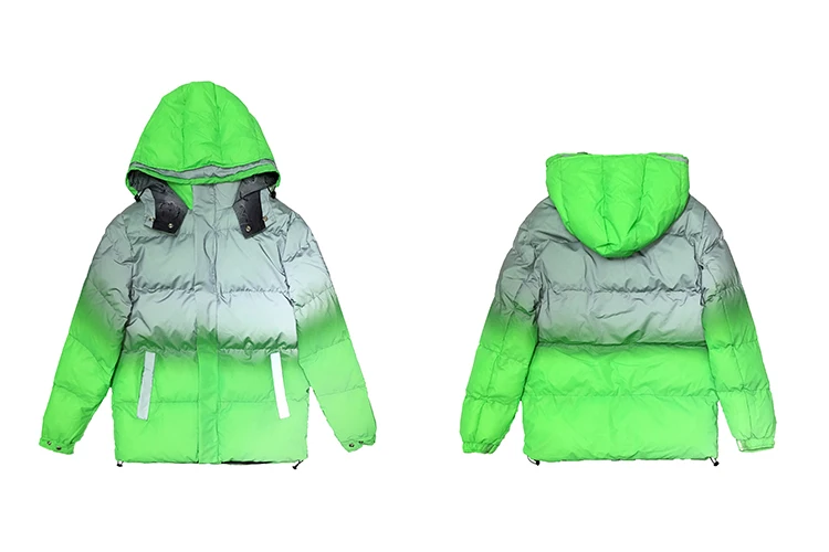 

BONJEAN Thicken Coat for Women 2020 Casual Winter Outerwear Hooded Winter Jackets Long Sleeve Patchwork Coat and Jackets BJ3515