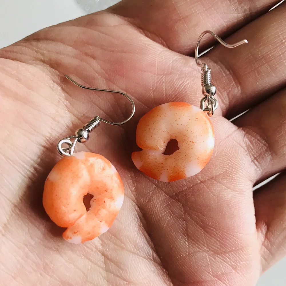 Новые оригинальные дизайнерские забавные серьги-подвески с изображением