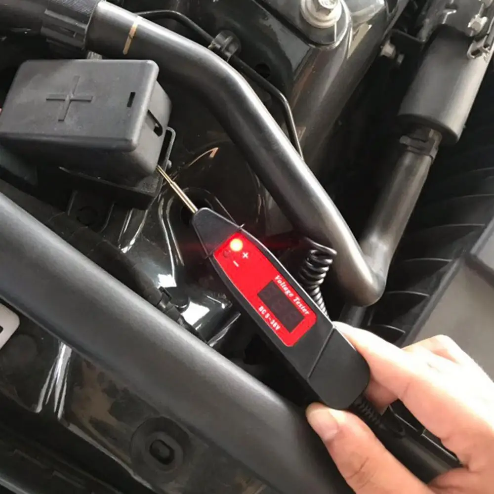 

DC5-36V Car Digital LCD Electric Voltage Tester Light Test Pen Detector Sensorfor car repair electric pen voltage measuring tool