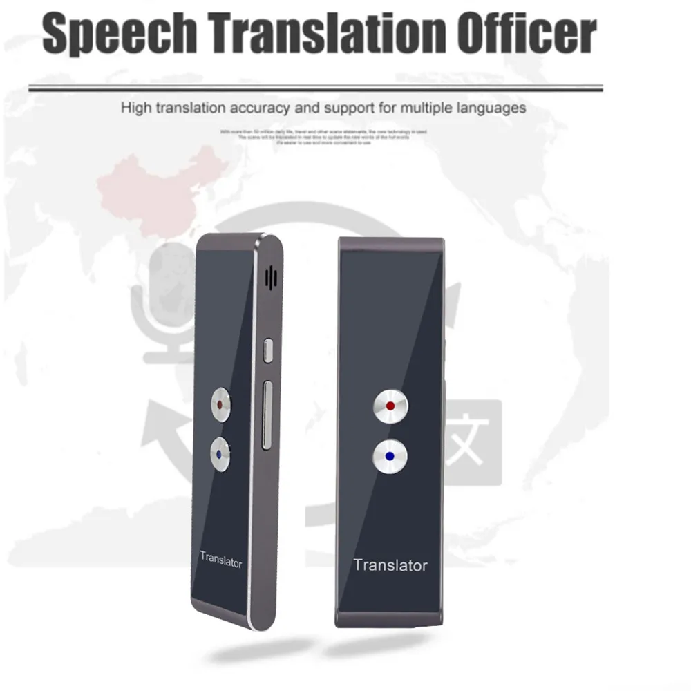 2019 обновленная версия портативный tradutor de voz intelige для обучения путешествий