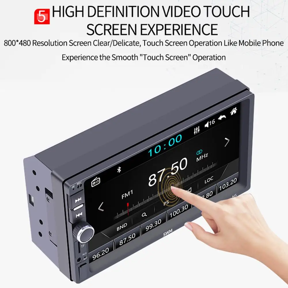 1 комплект автомобильный мультимедийный mp5 плеер развлекательное видео аудио