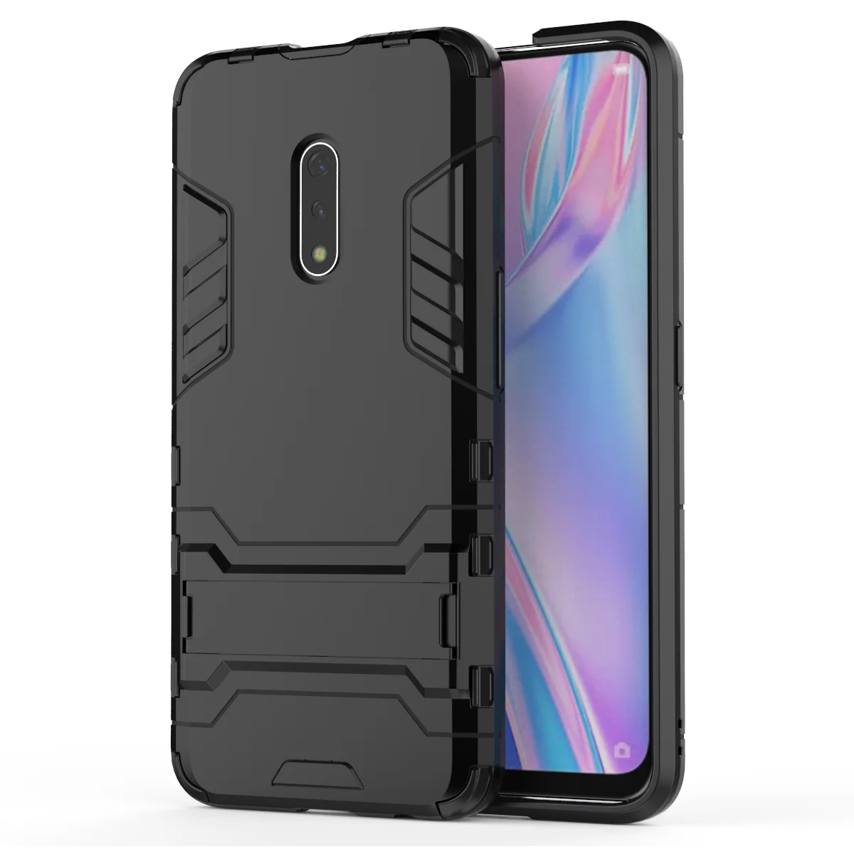 Для OPPO K3 чехол RealmeX 2 в 1 армированный противоударный жесткий силиконовый для Oppo