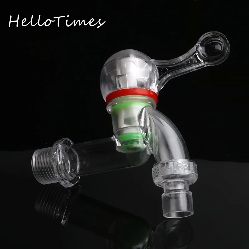 Пластиковый прозрачный кран для стиральной машины 1 шт. 1/2 дюйма 3/4 | Обустройство