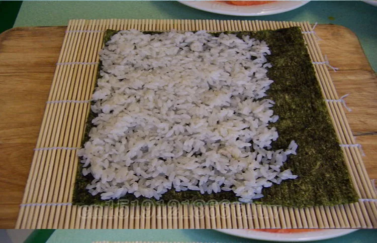 

100Pcs Set High Quality Sushi Nori Sheets, Sushi set Snack, Green food nori sushi dried wholesale Free Shipping