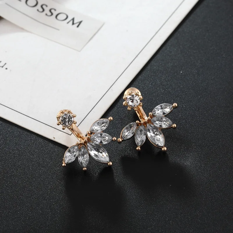 2019 новые женские модные хрустальные стразы из черной смолы милые металлические