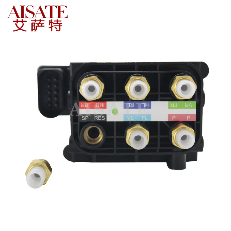 Пневматическая подвеска компрессор питания электромагнитный клапан блок для Q7 VW