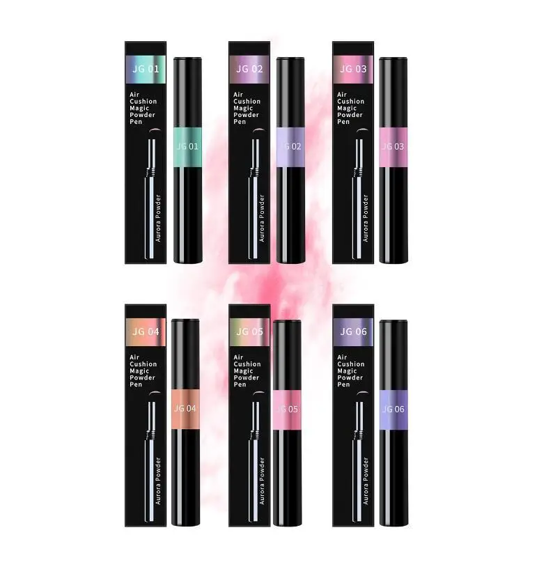 

Nail Air Cushion Magic Pen Manicure Nail Glitter SolidMagic Mirror Powder Magic Pen No Floating Powder