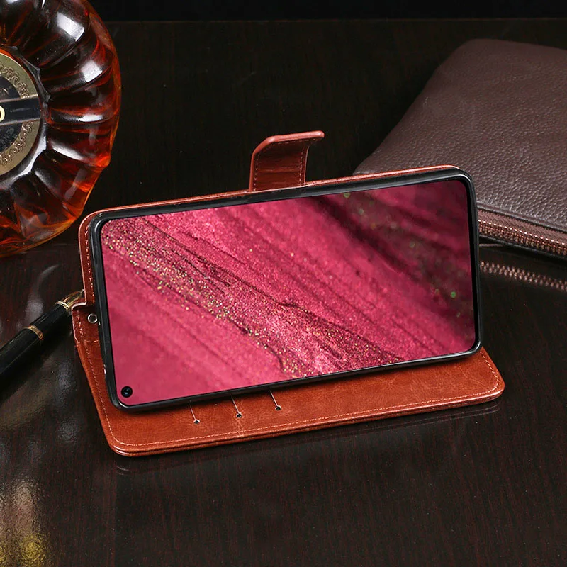 Чехол для Huawei Nova 4 деловая подставка откидной бумажник кожаная сумка телефона