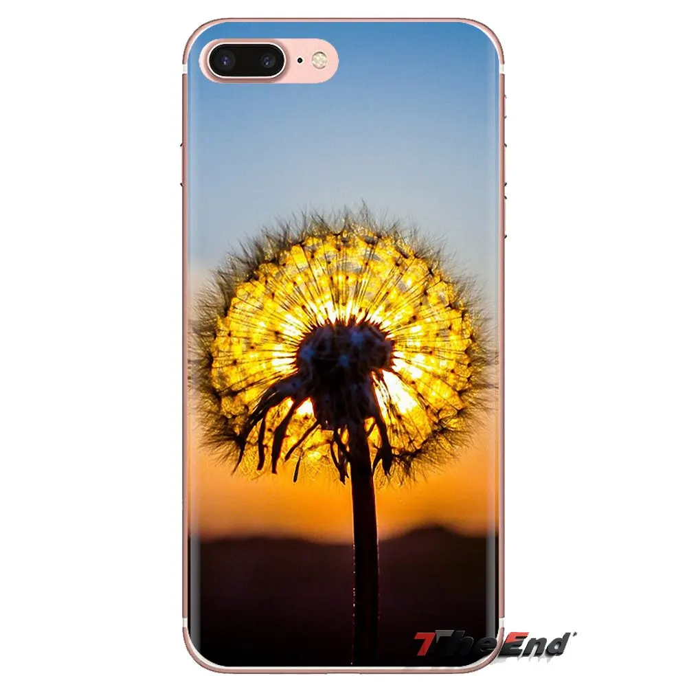 Phone Covers For Huawei G7 G8 P7 P8 P9 Lite Honor 4C 5X 5C 6X Mate 7 8 9 Y3 Y5 Y6 II 2 Pro 2017 Flower Dandelion Butterflies Art |