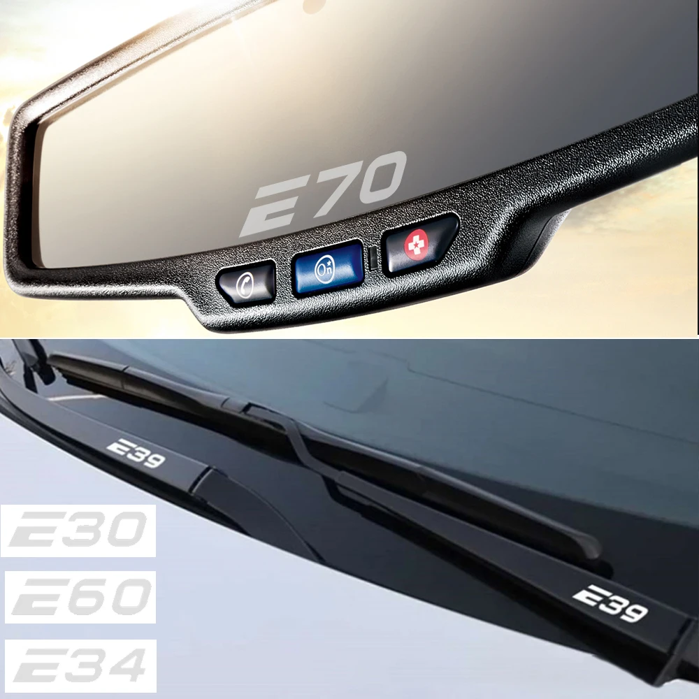 

Автомобильная виниловая наклейка на зеркало заднего вида для BMW E39 E46 E60 E90 E28 E30 E34 E36 E53 E61 E62 E70 E87 E91 E92 E93, автомобильные аксессуары