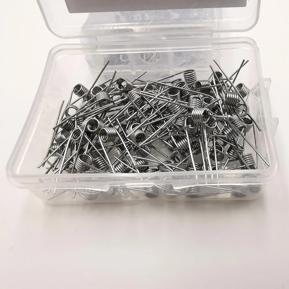 100 шт/партия Предварительно Построенная NI80 Premade катушка 24 26 28 GA DIY нагревательная