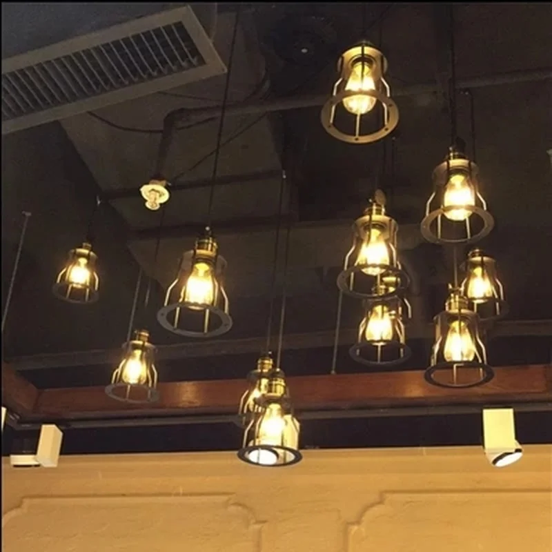 Антикварная ретро-люстра Эдисона в виде паука подсветильник светильник для