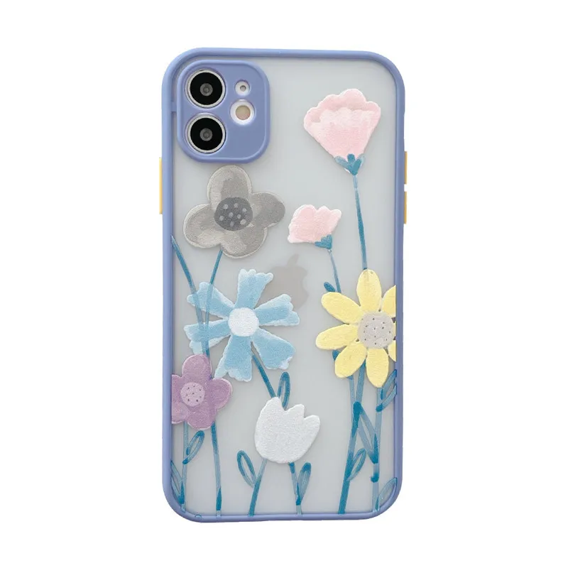 

Retro yellow flowers art wildflower Phone case For iPhone 11 Pro Max case Cute cover for iPhone Case XR XS X 8 7 Plus 7Plus Case