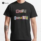 Классическая футболка из хлопка с надписью Good 4 U Sour альбом Оливии Родриго