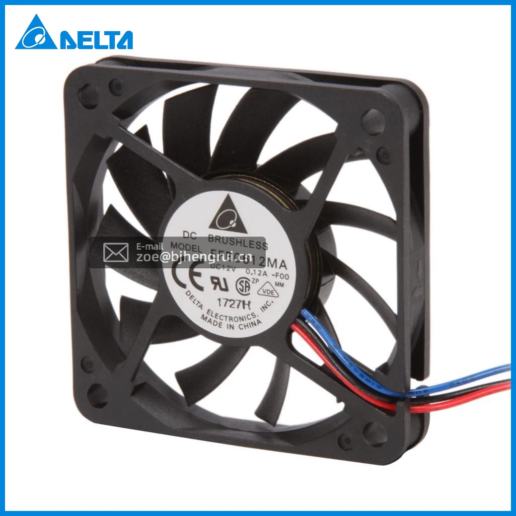 EFB0612MA-SE00 осевой шарикоподшипник 6010 12 в 60x60x10 мм куб. М Вентилятор охлаждения панели постоянного тока