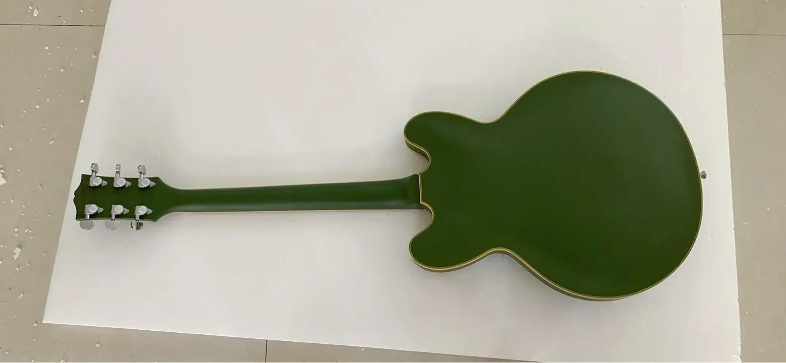 Оптовая продажа новая модель 1959 электрическая гитара Jazz Srmi полый корпус высокое